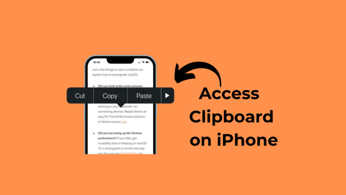 How to Access Clipboard on iPhone (All Methods)
