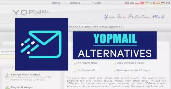 10 Best YOPMail Alternatives in 2022 (Make Temporary Emails)