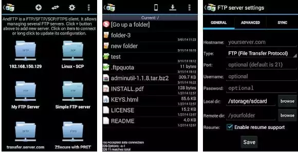 Top 3 FTP (File Transfer Protocol) Clients for Android