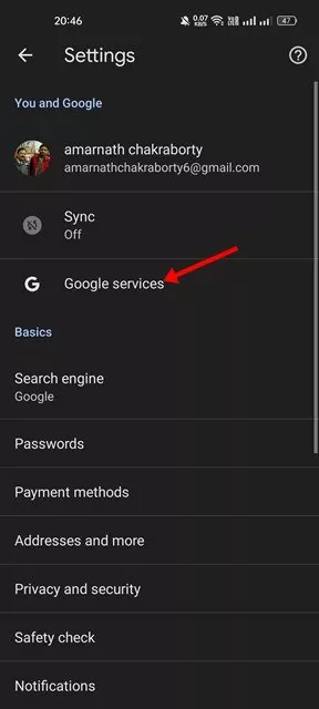 Google services