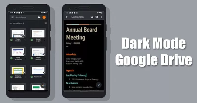 How to Enable Dark Mode in Google Drive