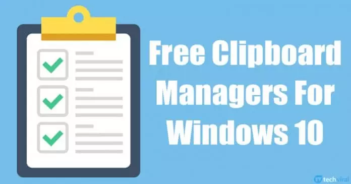 Best Free Clipboard Managers For Windows 10 in 2021