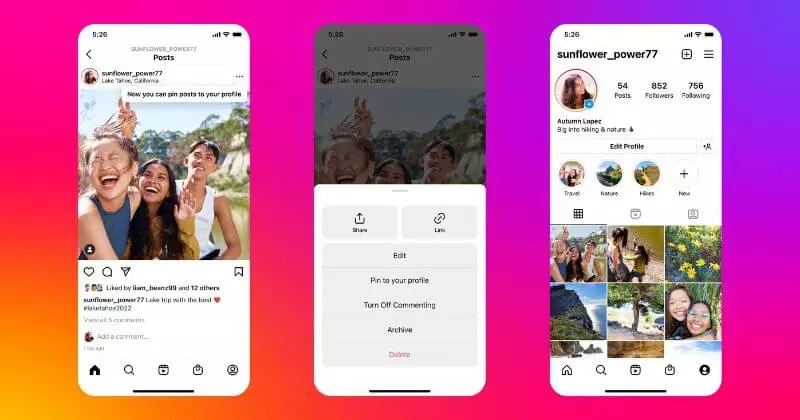 Instagram Now Lets You Pin Three Posts Or Reels On Your Profile (1)