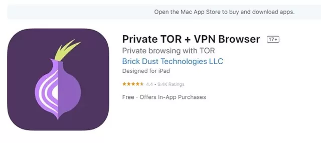 Private TOR + VPN Browser