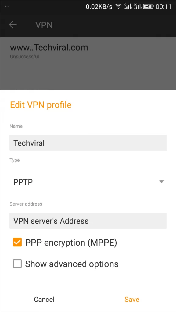 Set-Up VPN On Your Android Manually