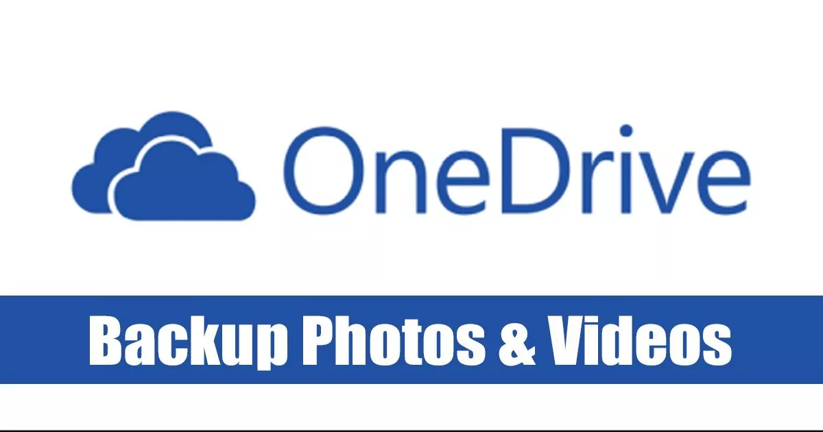 backup Android photos to OneDrive