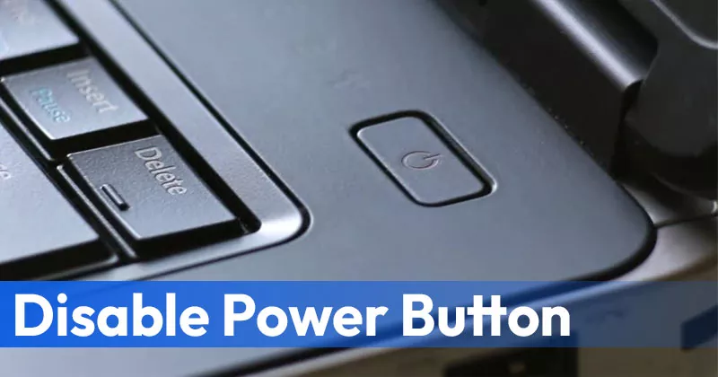 How to Disable PC's Power Button On Windows 10