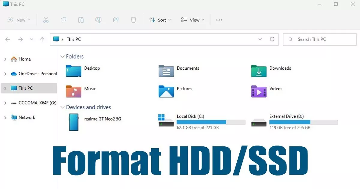 How to Format a Hard Drive or SSD in Windows 11 (Best Methods)