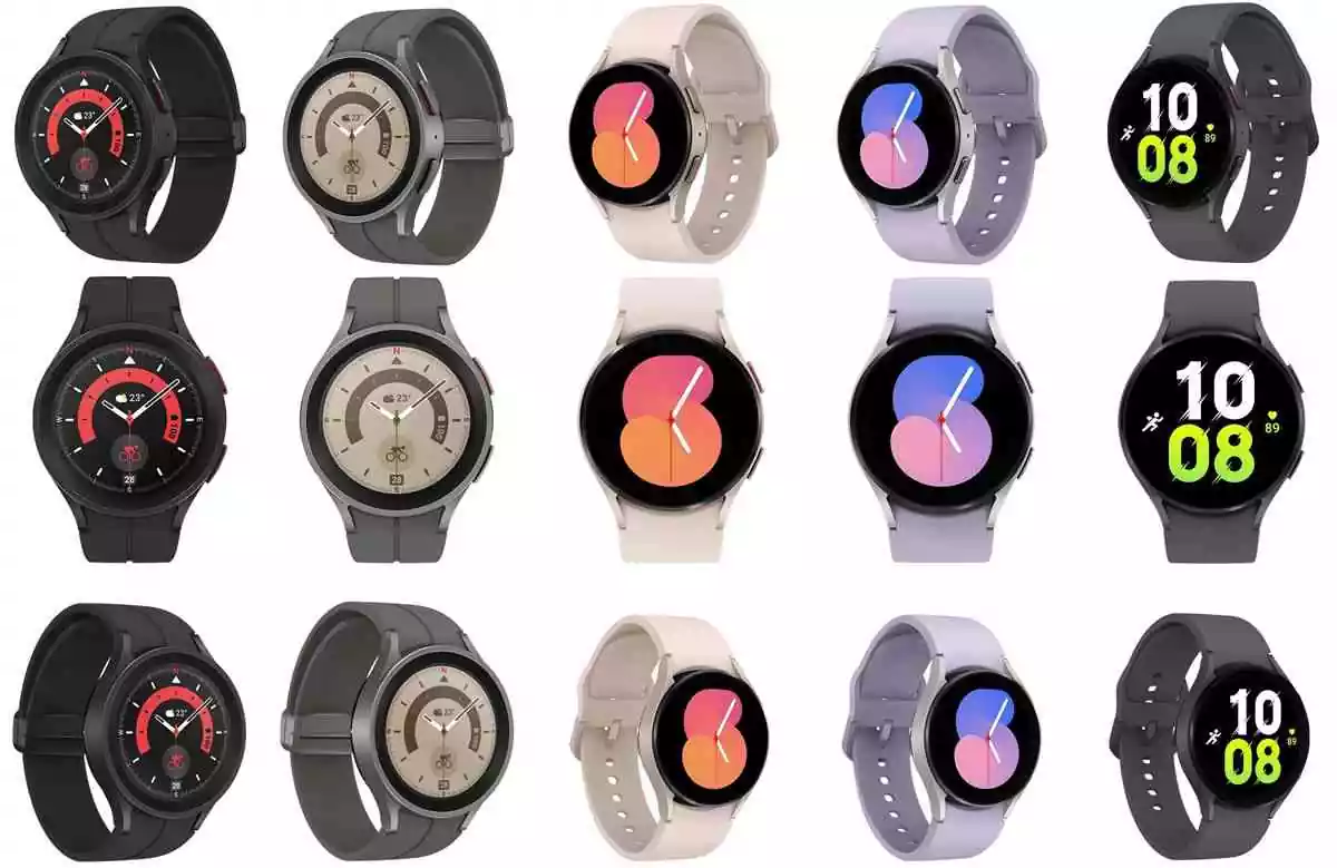 Samsung Galaxy Watch 5 & Watch 5 Pro Clear Renders Leaked