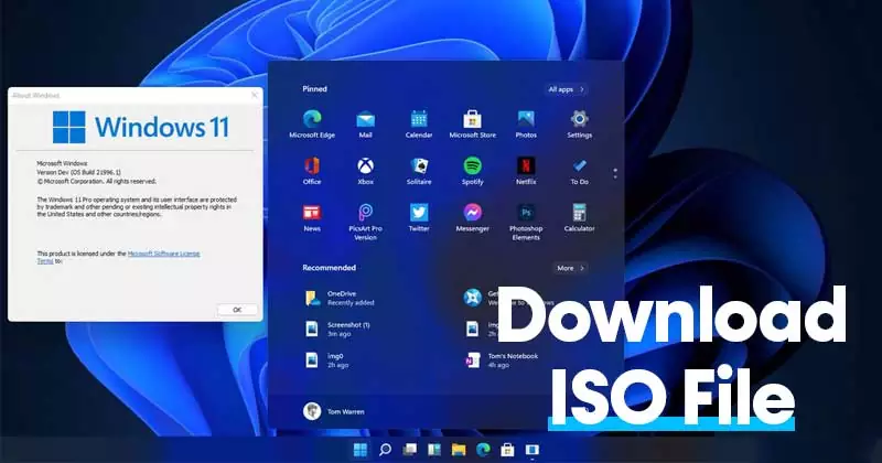 Windows 11 Free Download Full Version (ISO File 64 Bit)