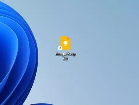 Google Keep icon