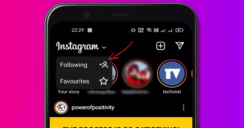 How to Use the 'Favorites' and 'Following' Feature on Instagram