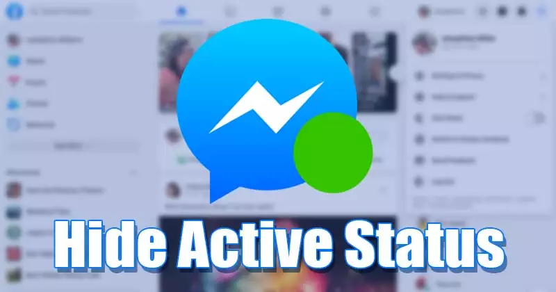 Hide the Active Status On Facebook