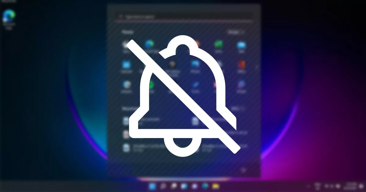 How to Turn Off App Notifications in Windows 11