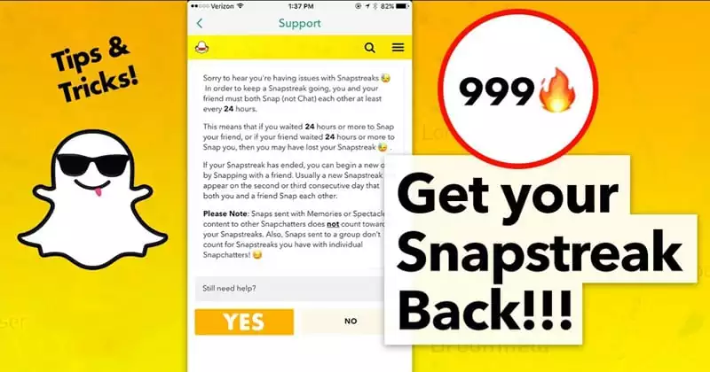 How To Get Snapchat Streak Back