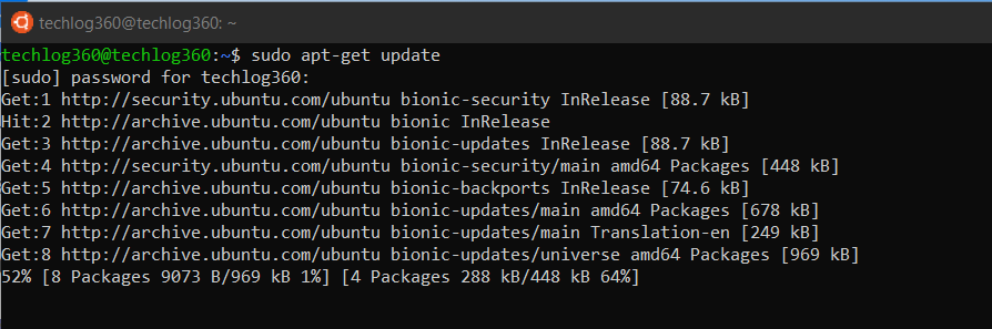 sudo apt-get update - Basic Ubuntu Commands