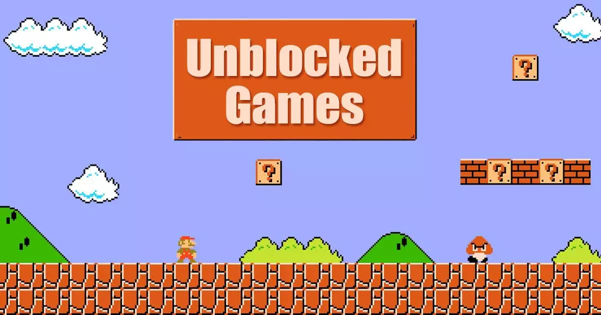 Unblocked Games 2022: Best Games to Play at School or Work