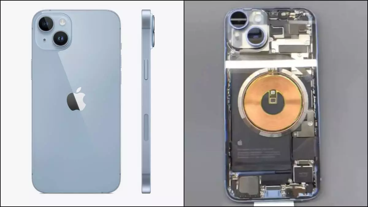 iPhone 14's Back Panel Is Modded To Transparent By Someone