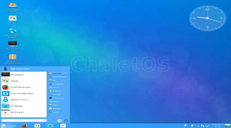 ChaletOS - alternative Linux distributions for Windows