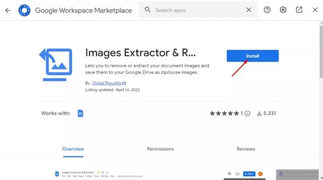 Image Extractor & Remover for Docs