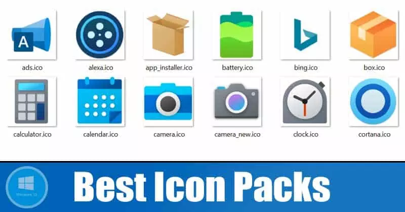 Best Free Icon Packs For Windows 10