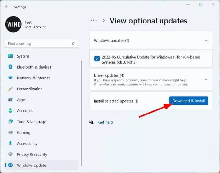 check for Windows Update in Windows 11 pic6