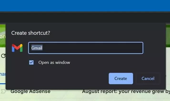 install Gmail app in Windows pic2