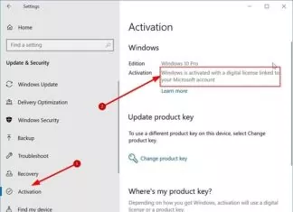 check if Windows 10 is activated pic1