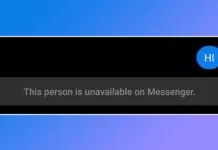 Fix: This Person is Unavailable on Messenger