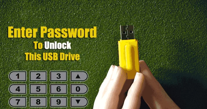 How To Protect Your USB Pendrive With Password 6 Methods