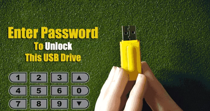 Protect Your USB Pendrive With Password