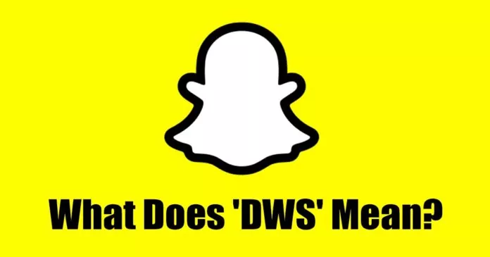 What Does DWS Mean on Snapchat Meaning with Examples