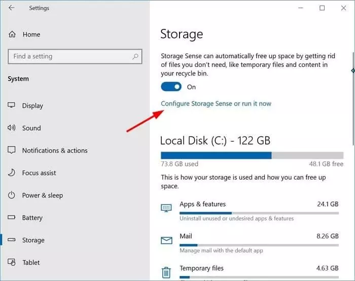 automatically delete old files from Recycle Bin in Windows 10 pic1