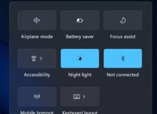 wifi icon missing from Windows 11 quick settings flyout pic1
