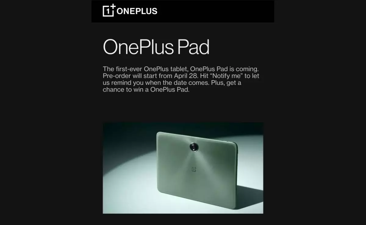 OnePlus Pad Release Date, Expected Price, & Specification