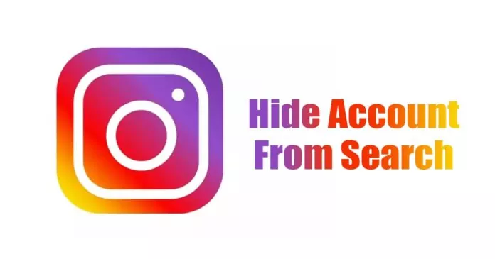 How to Hide Instagram Account from Search in 2023