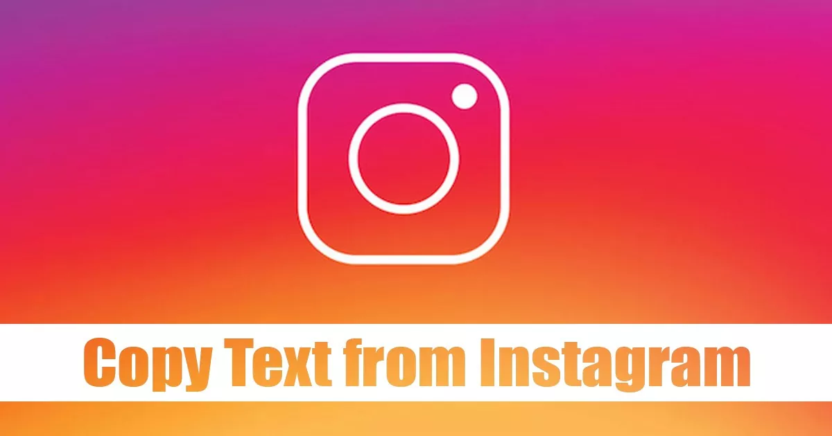 How to Copy Text from Instagram Post in 2023
