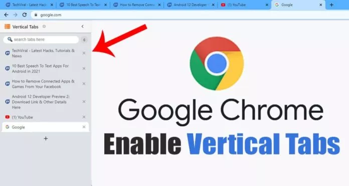 Chrome Vertical Tabs: How to Open Side Tabs in Google