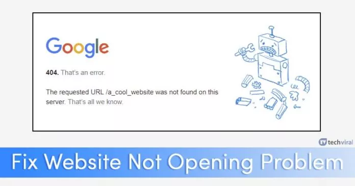 How to Fix Some Websites Not Opening in Browser (11