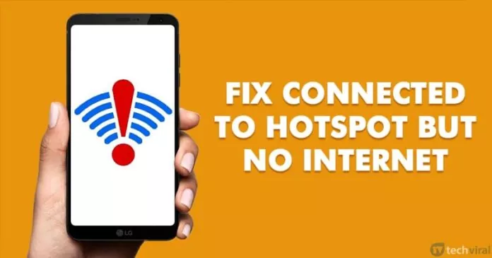 How To Fix Mobile Hotspot Connected but No Internet on