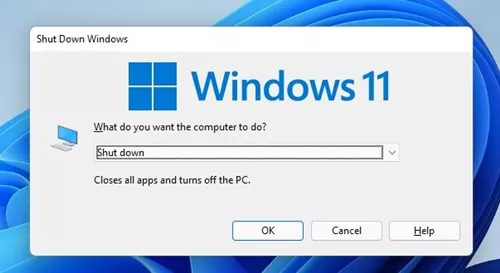 Shutdown Windows prompt