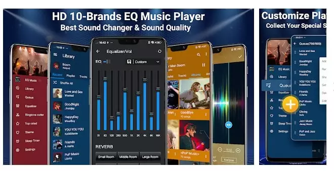 Music Player - 10 Brands Equalizer Audio Player