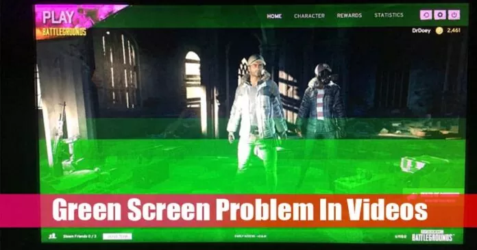 How to Fix Green Screen Problem While Watching Videos