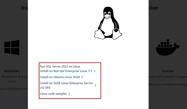 Linux distro
