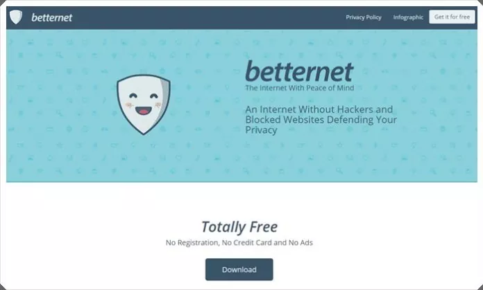 Unlimited Free VPN – betternet