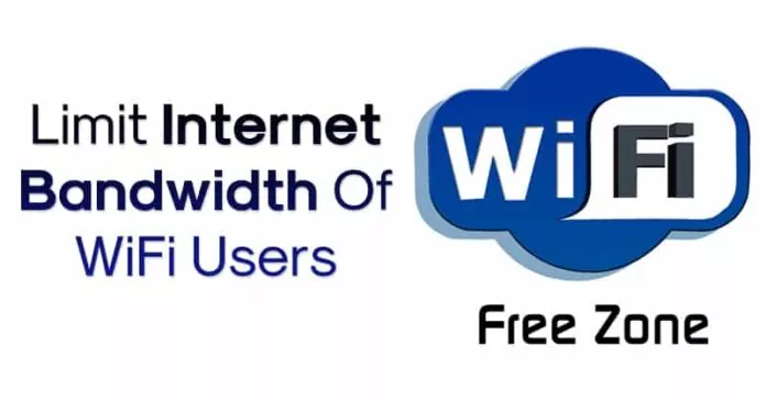 How To Limit Internet Bandwidth Of WiFi Users in 2023