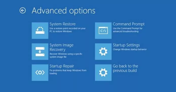 How to Access Advanced Startup Options in Windows 11 (6