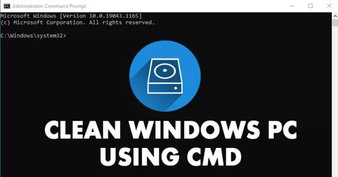 How to Clean your Windows PC using CMD (Command Prompt)