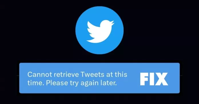 How to Fix Cannot Retrieve Tweets at This Time (9