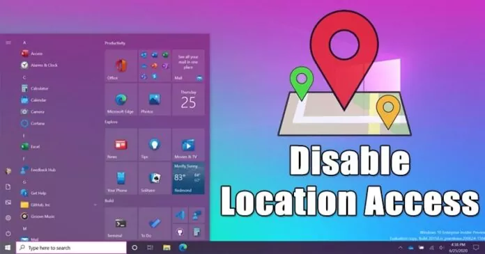 How to Turn Off Location Access in Windows 10/11